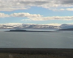 Insel Vigur und Drangaj&ouml;kull